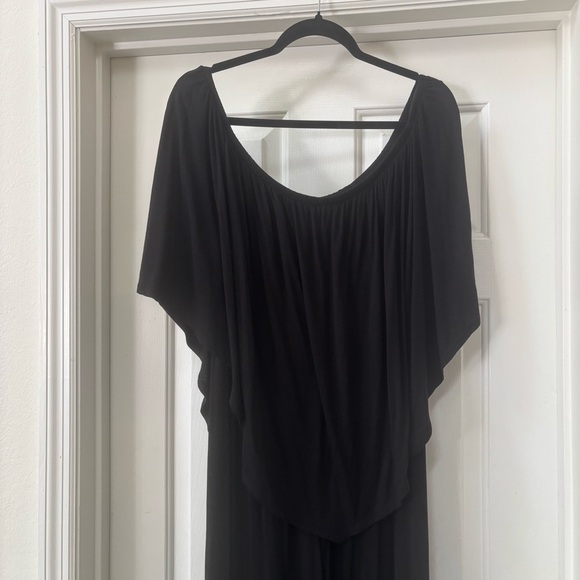 Boston Proper Triple Threat Convertible Black Jumpsuit Size L Made USA - Picture 4 of 16